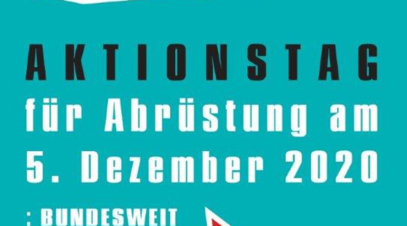 Am 5. Dezember über 80 Aktionen für Abrüsten in Deutschland