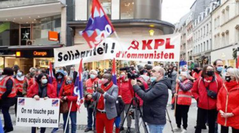 Protest gegen Prämienklau bei H&M