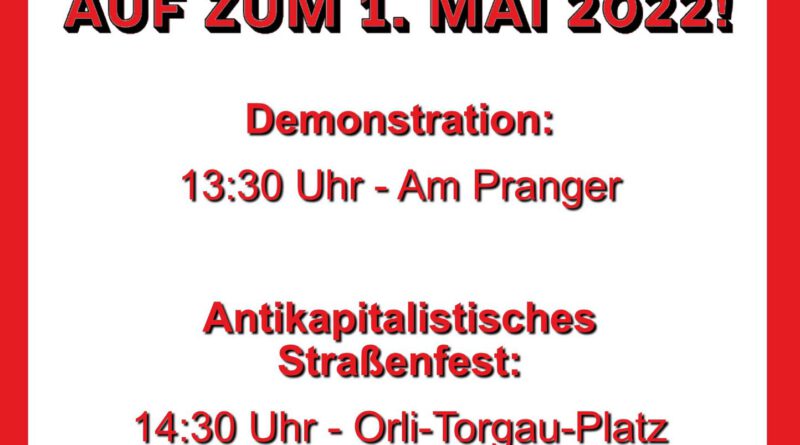 Antikapitalistische Maidemo und Straßenfest in Trier