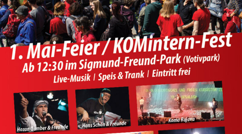 KOMintern-Fest am 1. Mai in Wien