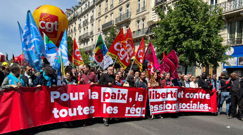 1. Mai 2022 in Frankreich