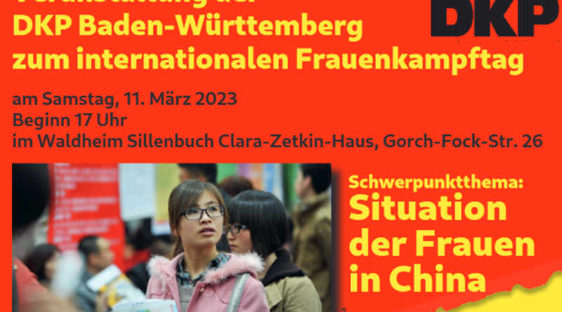 Frauenkampftagsveranstaltung am 11. März in Stuttgart