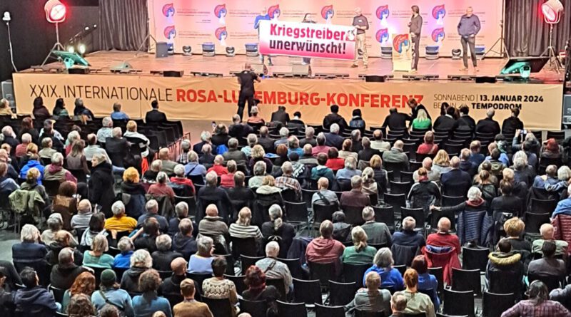 Tausende Menschen bei Rosa-Luxemburg-Konferenz in Berlin