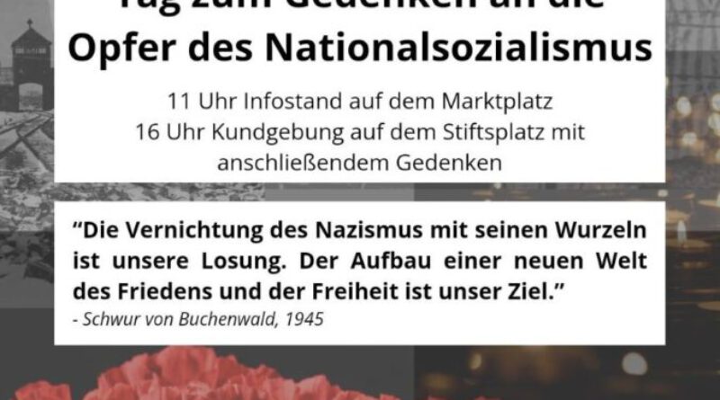 Landau: „Bündnis 27. Januar“ ruft zum Gedenktag auf!