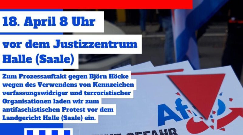 VVN-BdA fordert: „Nazi-Höcke den Prozess machen!“