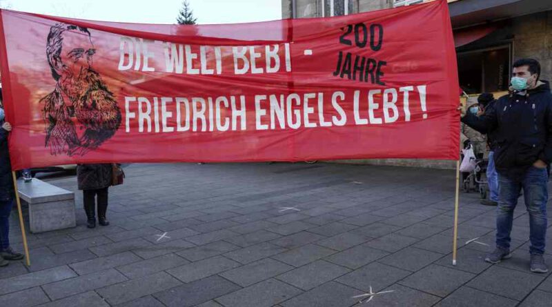 Gedenkdemonstration für Friedrich Engels am 10. August in Wuppertal