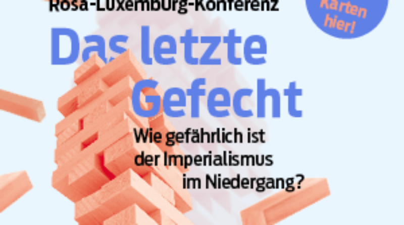 Rosa-Luxemburg-Konferenz ist ausverkauft