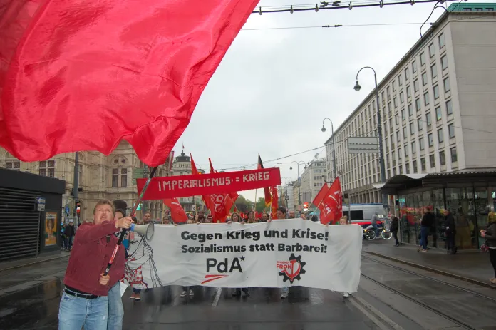 PdA und Jugendfront mit kämpferischen Aktivitäten zum 1. Mai