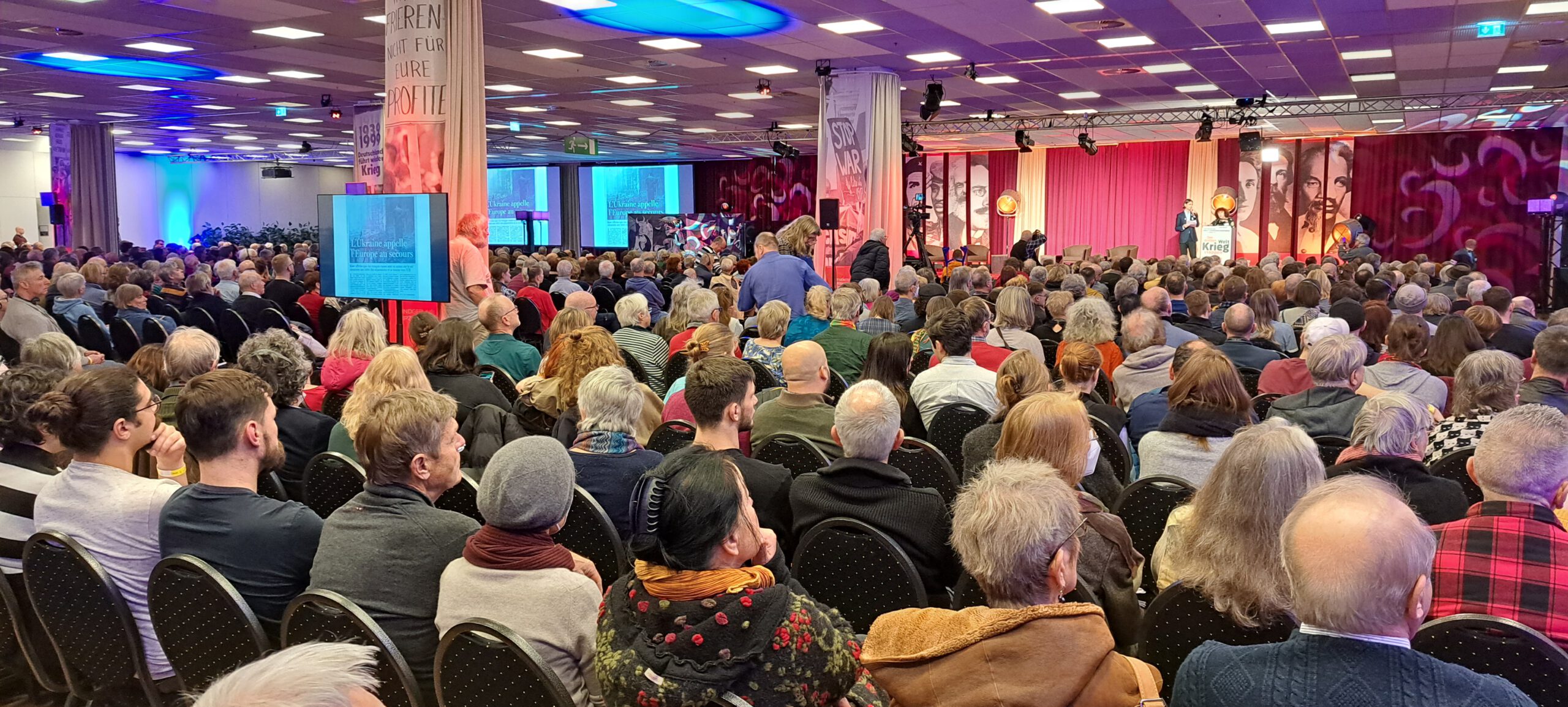 Großer Andrang bei der Rosa-Luxemburg-Konferenz