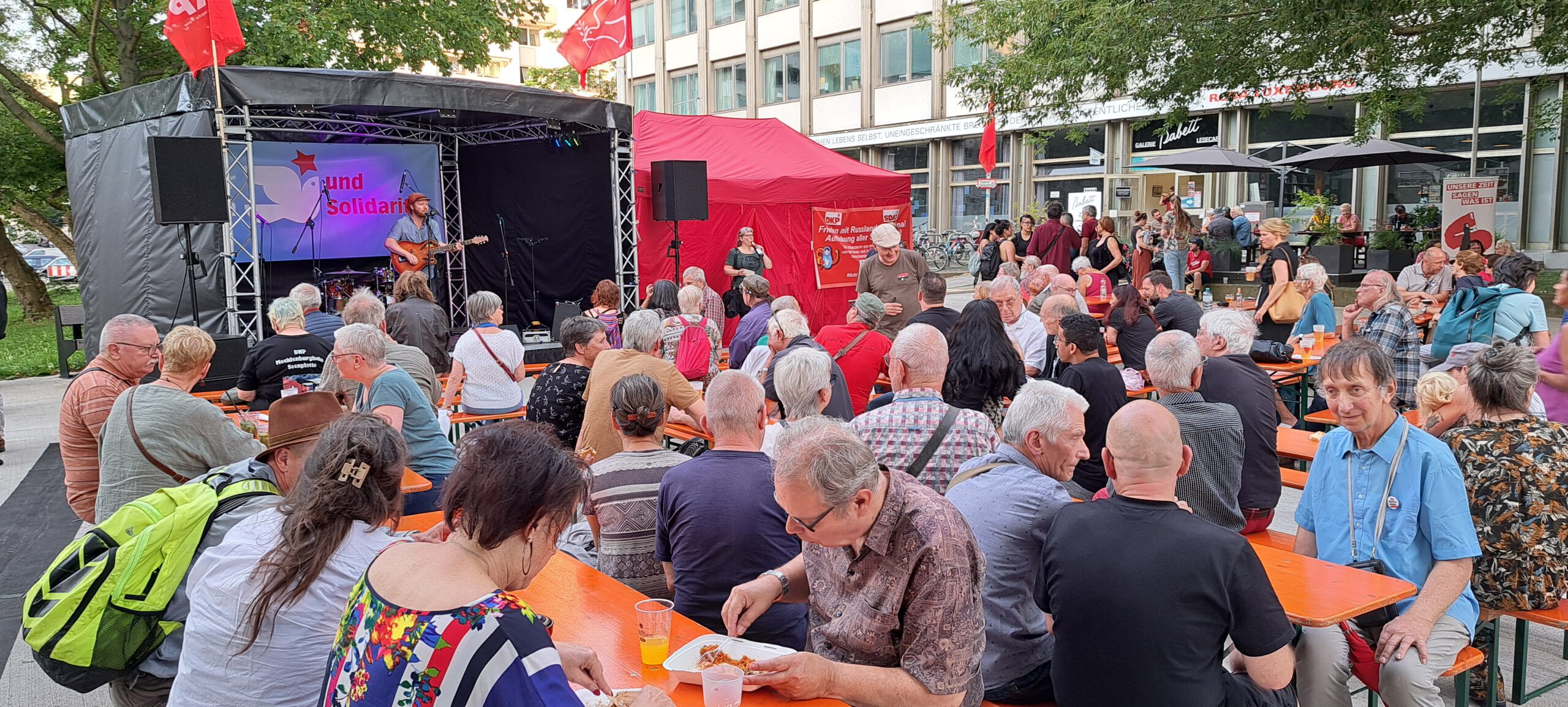 UZ-Friedenstage in Berlin. Foto: RedGlobe