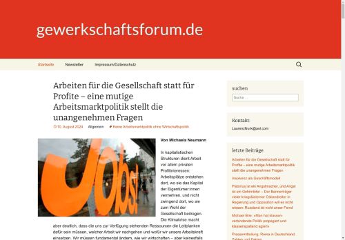 Gewerkschaftsforum