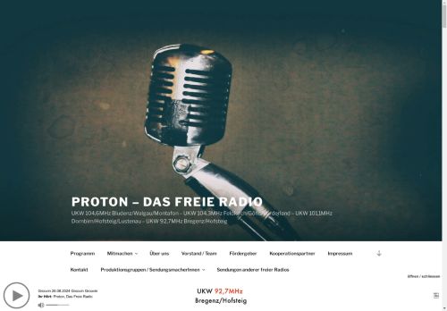 Proton – das freie Radio