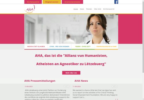 Allianz vun Humanisten, Atheisten und Agnostiker zu Lëtzebuerg