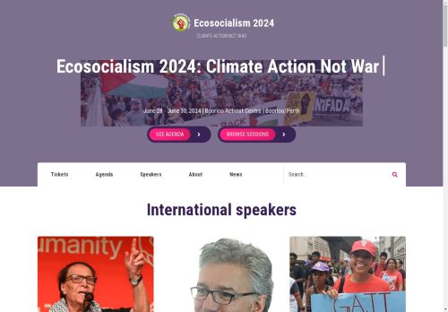 Ecosocialism 2024