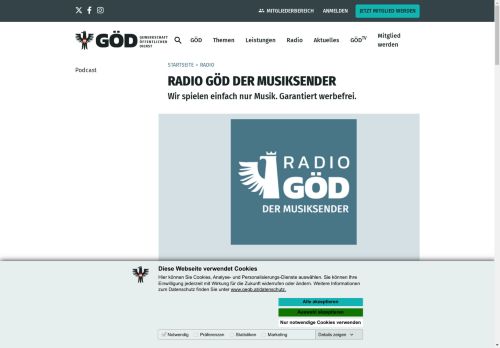 Radio GÖD Der Musiksender