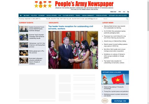 People’s Army Newspaper