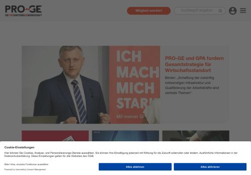 ProGe – Die Produktionsgewerkschaft