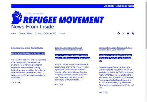 Refugee Movement