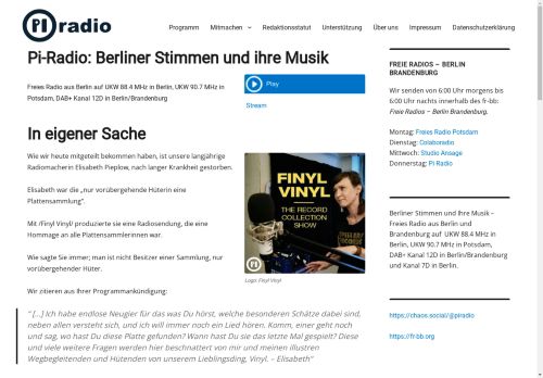 Pi Radio Berlin