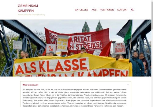 Gemeinsam Kämpfen – Kommunistische Gruppe Freiburg