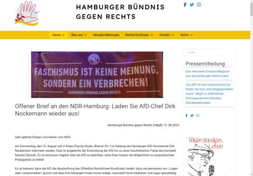 Hamburger Bündnis gegen Rechts