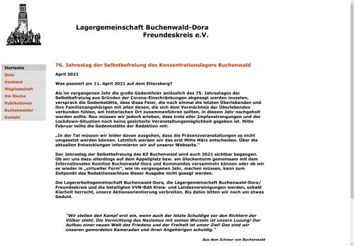 Lagergemeinschaft Buchenwald-Dora / Freundeskreis e.V.