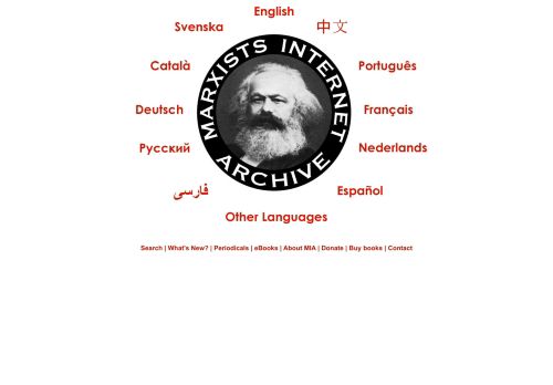 Marxists Internet Archive