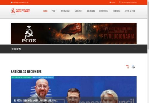 PCOE – Partido Comunista Obrero Español